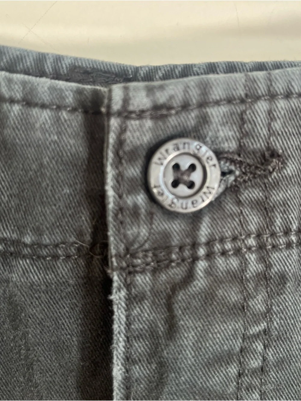 Wrangler Relaxed Fit Cargo Pants Black Utility Trousers 38/30 5 Pockets Work